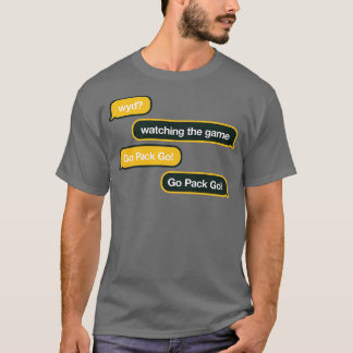 T-shirt Texte WYD Packers