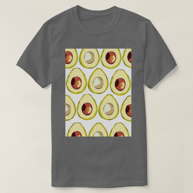 T-shirt Textile Tropical Avocado (Design devant)