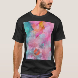 T-shirt Texture artistique : Papier peint Abstrait coloré