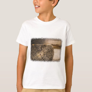 T-shirt Textures de vieux Cabines