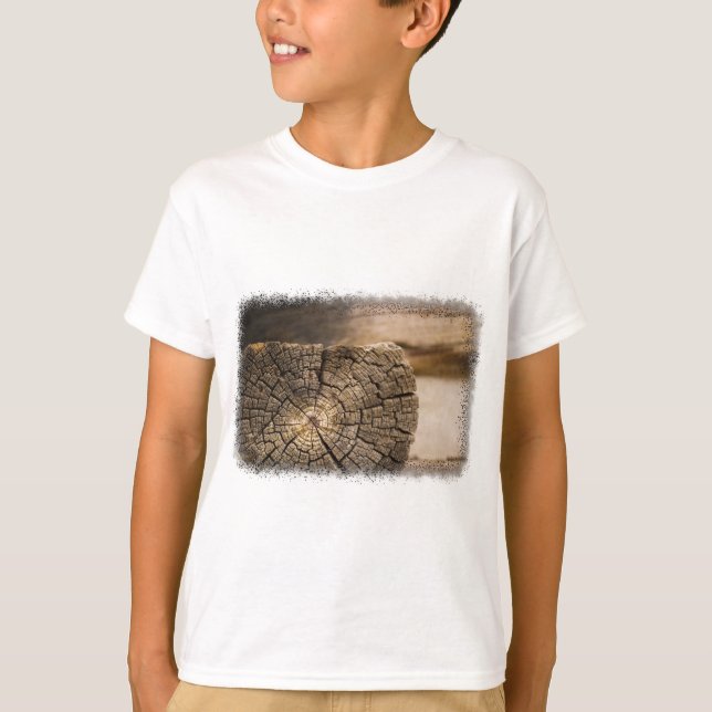 T-shirt Textures de vieux Cabines (Devant)