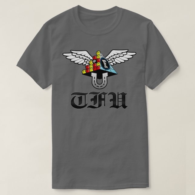 T-shirt TFU Le plus rapide Uppest correct (Design devant)