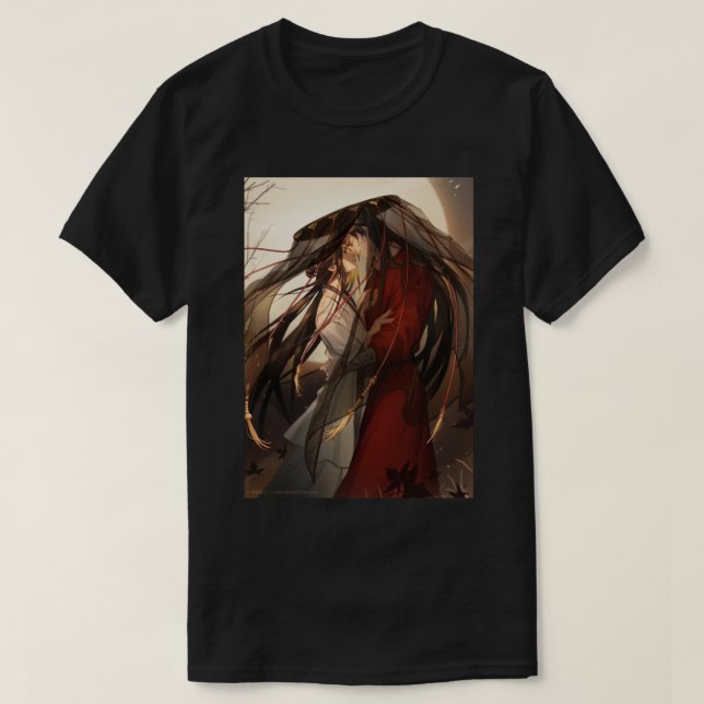 T-shirt TGCF Kiss Hualian Xie Lian (Design devant)