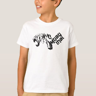 T-shirt thaïlandais de tigre de Muay
