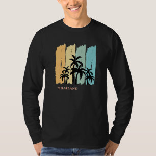 T-shirt Thaïlande Bangkok Asie Vacances Voyage Souvenir Sa