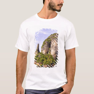 T-shirt Thaïlande, mer d'Andaman. Îles Ao Phang Nga