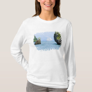 T-shirt Thaïlande, mer d'Andaman. Navire clipper Star Fyer