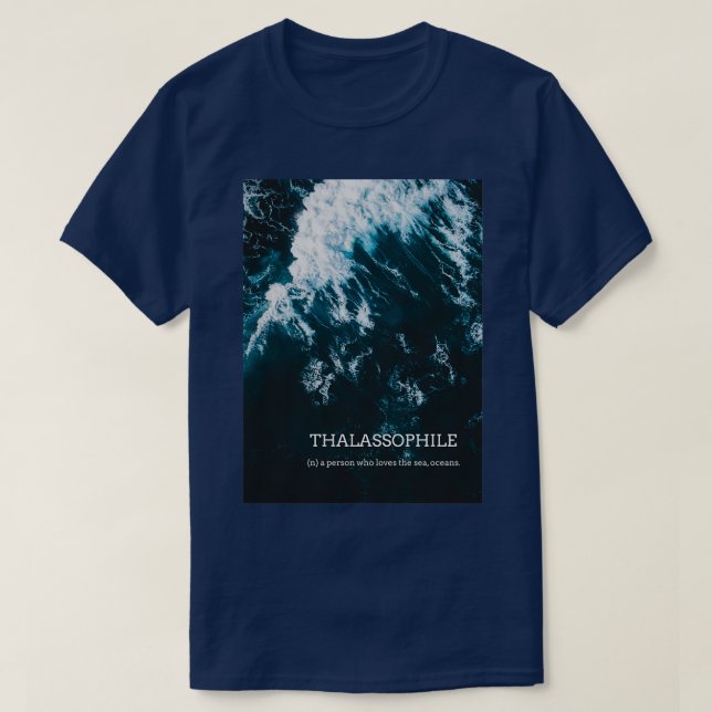 T-shirt Thalassophile (Design devant)