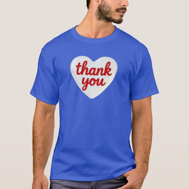 T-SHIRT THANK YOU (Devant)