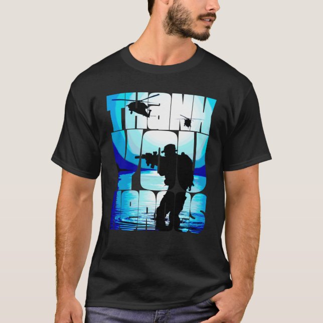 T-shirt Thank You Heroes  39 (Devant)