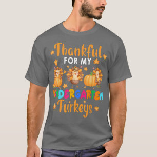 T-shirt Thankful For My Kindergarten
