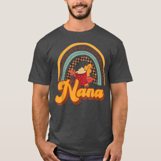 T-shirt Thankful Grateful Blessed Nana Fall Autumn Hallowe