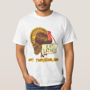 T-shirt Thanksganukkah heureux MANGENT des LATKES