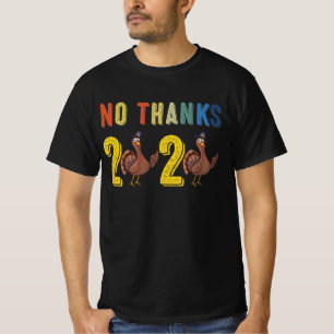 T-shirt Thanksgiving 2020 non merci