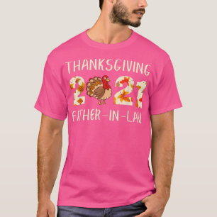 T-shirt Thanksgiving 2021 PèreInLaw Turquie Famille Matchi