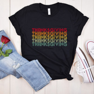T-shirt Thanksgiving des années 70