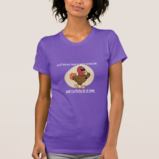 T-shirt Thanksgiving Dine (Devant)