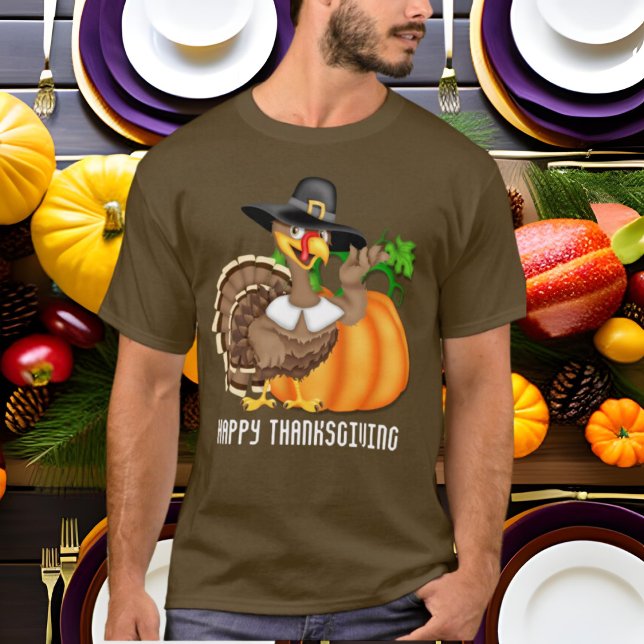 T-shirt Thanksgiving et Turkey Holiday (Créateur téléchargé)