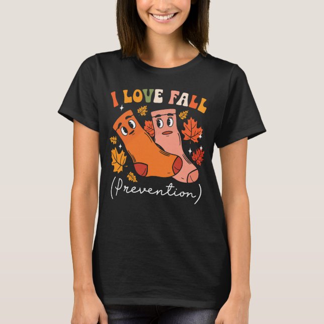 T-shirt Thanksgiving Funky Sock Pun Automne Automne Saison (Devant)