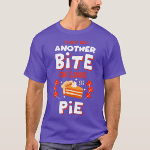 T-shirt Thanksgiving Je Ne Peux Pas Manger Un Autre Bite O
