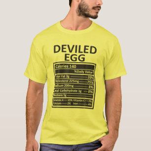 T-shirt Thanksgiving Noël Drôle Drôle OEuf Dévilé Nutritio
