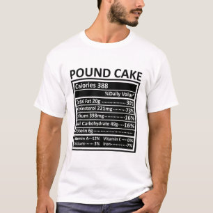 T-shirt Thanksgiving Noël Funky Pound Cake Nutrition