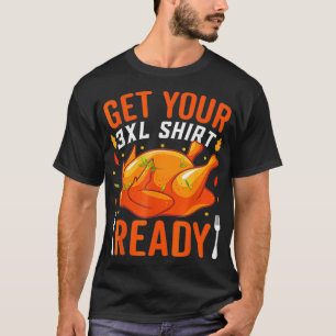 T-shirt Thanksgiving Outfit pour dîner homme femme Funny R