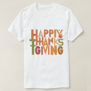 T-shirt Thanksgiving personnalisé