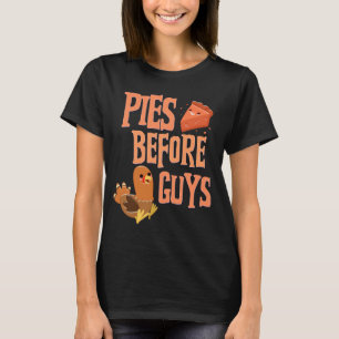 T-shirt Thanksgiving Pie Fun Drôle Thurkey