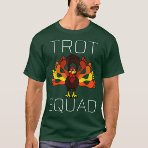 T-shirt Thanksgiving Turquie Trot Squad 2021 Trot Race