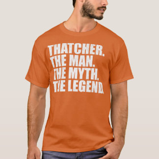 T-shirt Thatcher Thatcher Nom Thatcher prénom