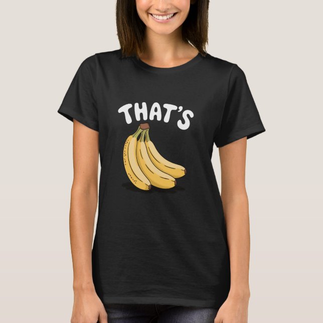 T-shirt Thatu2019s Bananes, Amoureux des fruits (Devant)