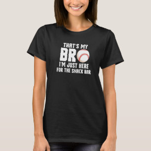 T-shirt Thatu2019s My Bro u2013 Game Watching Sports Spec
