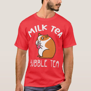 T-shirt Thé à bulle de thé au hamster mou