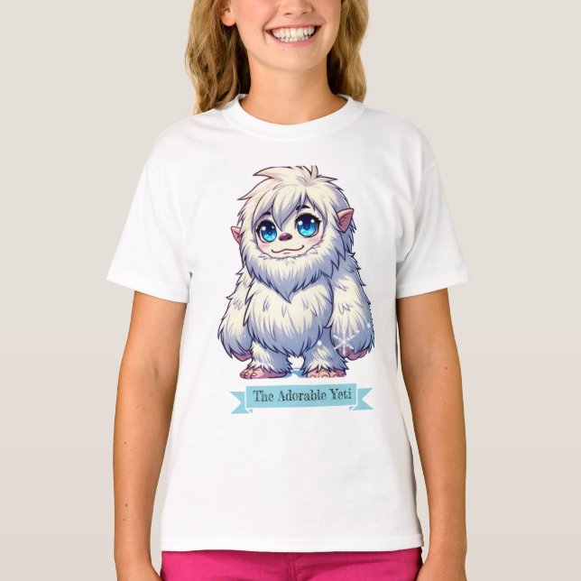T-shirt “The Adorable Yeti” (Devant)