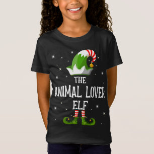 T-Shirt The Animal Lover Elf Family Matching