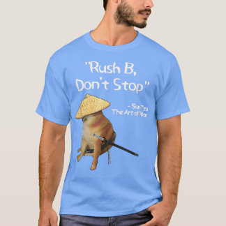 T-shirt The Art Of War Meme Rush B Samurai Doge