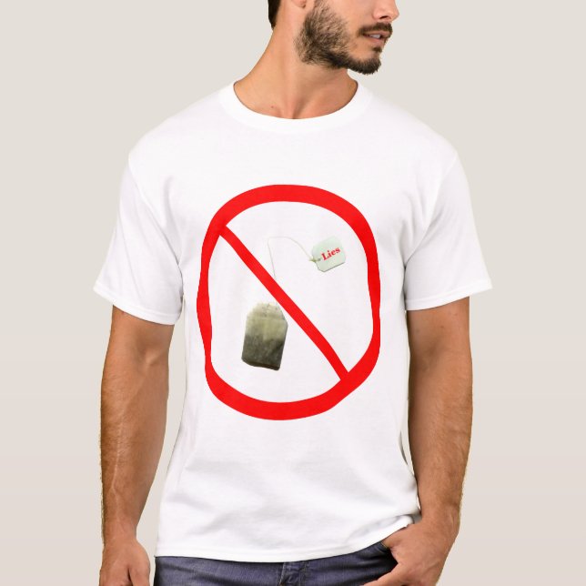 T-shirt Thé au-dessus de #1 (Devant)