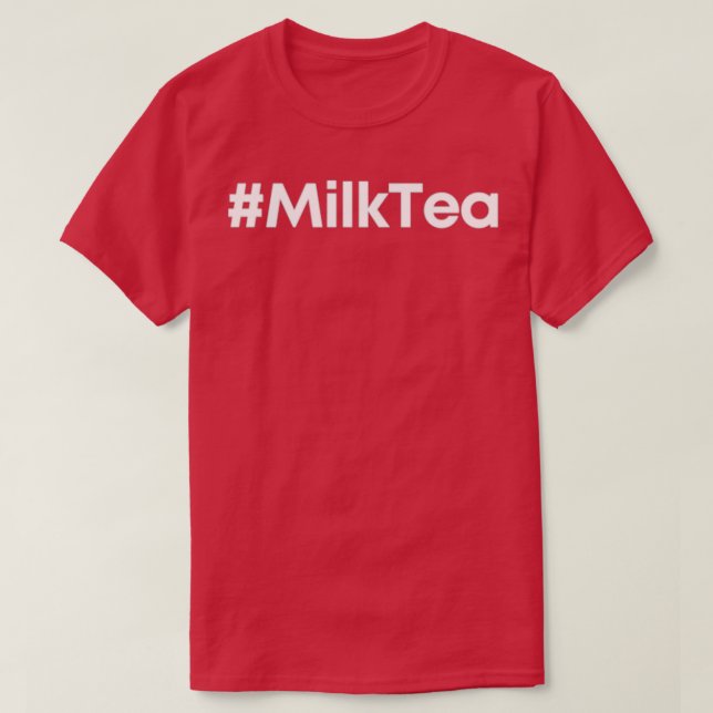 T-shirt Thé au lait 4 (Design devant)