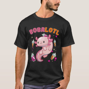 T-shirt Thé aux perles Bobalotl Axolotl Bubble Milk  1