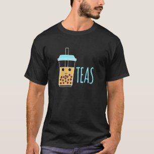 T-shirt Thé aux perles Thé aux bulles Partnerlook Thés