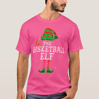 T-shirt The Basketball Elf Group Matching Family Christmas
