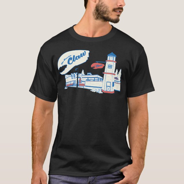 T-shirt The Bayside Claw (Devant)