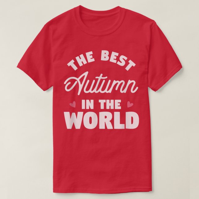 T-shirt The Best Autumn (Design devant)
