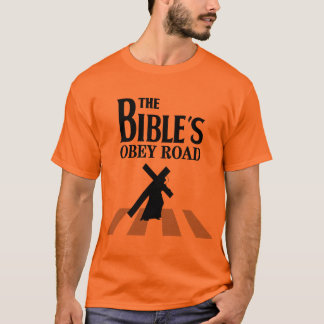 T-shirt "The Bible's Obey Road"