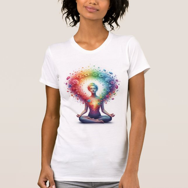 T-shirt The Bloom Of Inner Alignment (Devant)