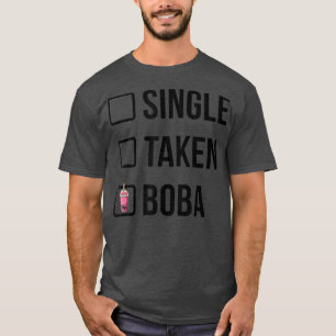 T-shirt Thé Boba pris en solo Boire Thé Lover Thé Brewi