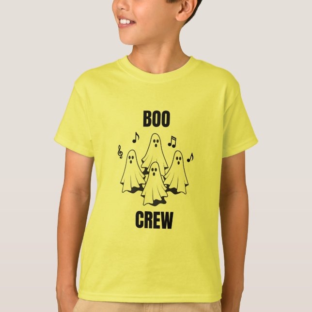 T-shirt The Boo Crew Choir (Devant)