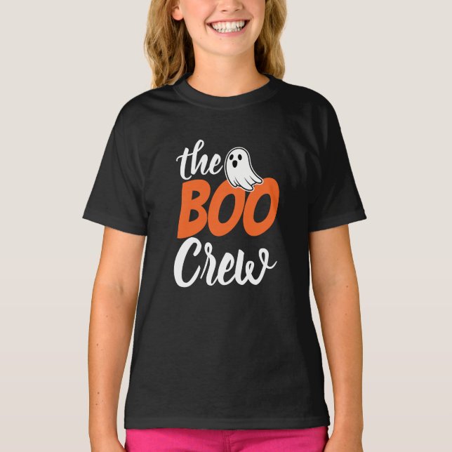 T-shirt The Boo Crew Halloween (Devant)