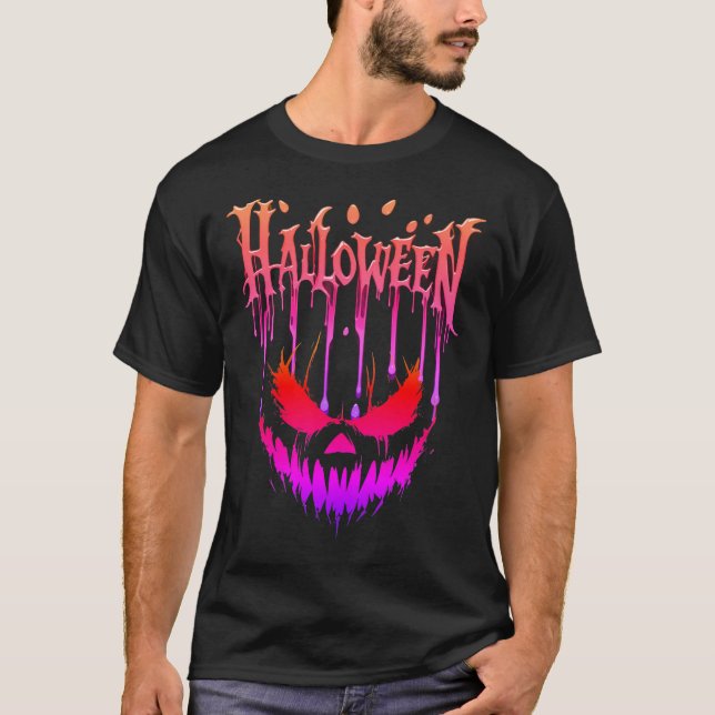 T-shirt The Boo Crew Orange Halloween Family Matching T-Sh (Devant)